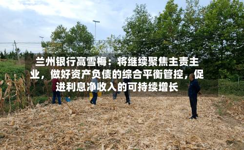 兰州银行高雪梅：将继续聚焦主责主业，做好资产负债的综合平衡管控，促进利息净收入的可持续增长-第2张图片