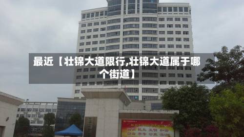 最近【壮锦大道限行,壮锦大道属于哪个街道】-第2张图片