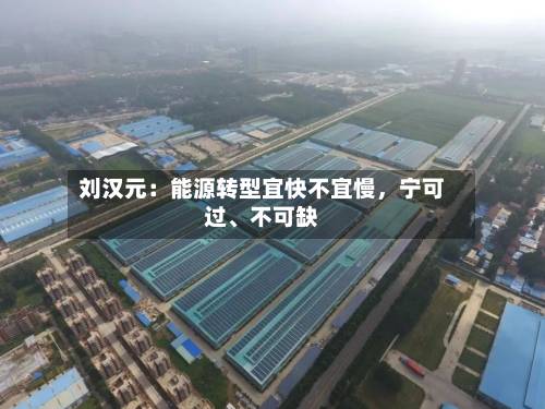 刘汉元：能源转型宜快不宜慢	，宁可过	、不可缺-第3张图片