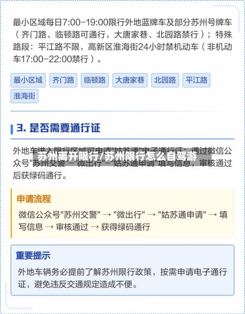 苏州离开限行/苏州限行怎么自驾游