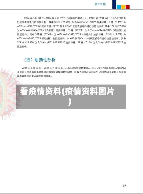 看疫情资料(疫情资料图片)