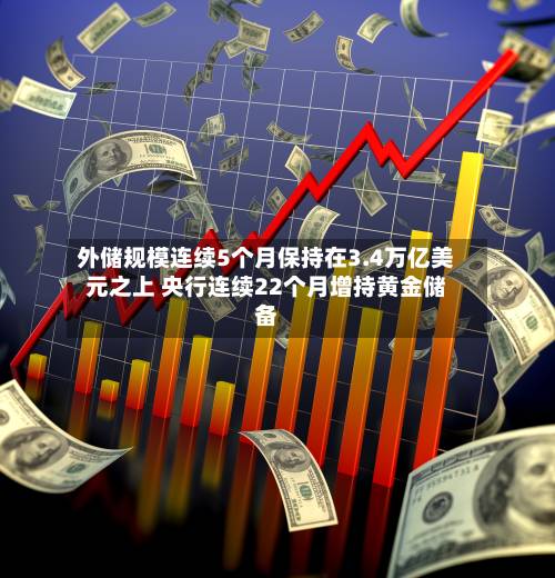 外储规模连续5个月保持在3.4万亿美元之上 央行连续22个月增持黄金储备