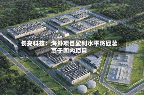 长亮科技:海外项目盈利水平将显著高于国内项目-第2张图片
