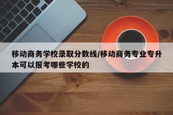 移动商务学校录取分数线/移动商务专业专升本可以报考哪些学校的