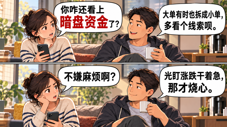 尾盘20分钟，资金进场了